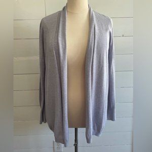 Loft Purple Open-Front Cardigan Sweater XL NWOT!